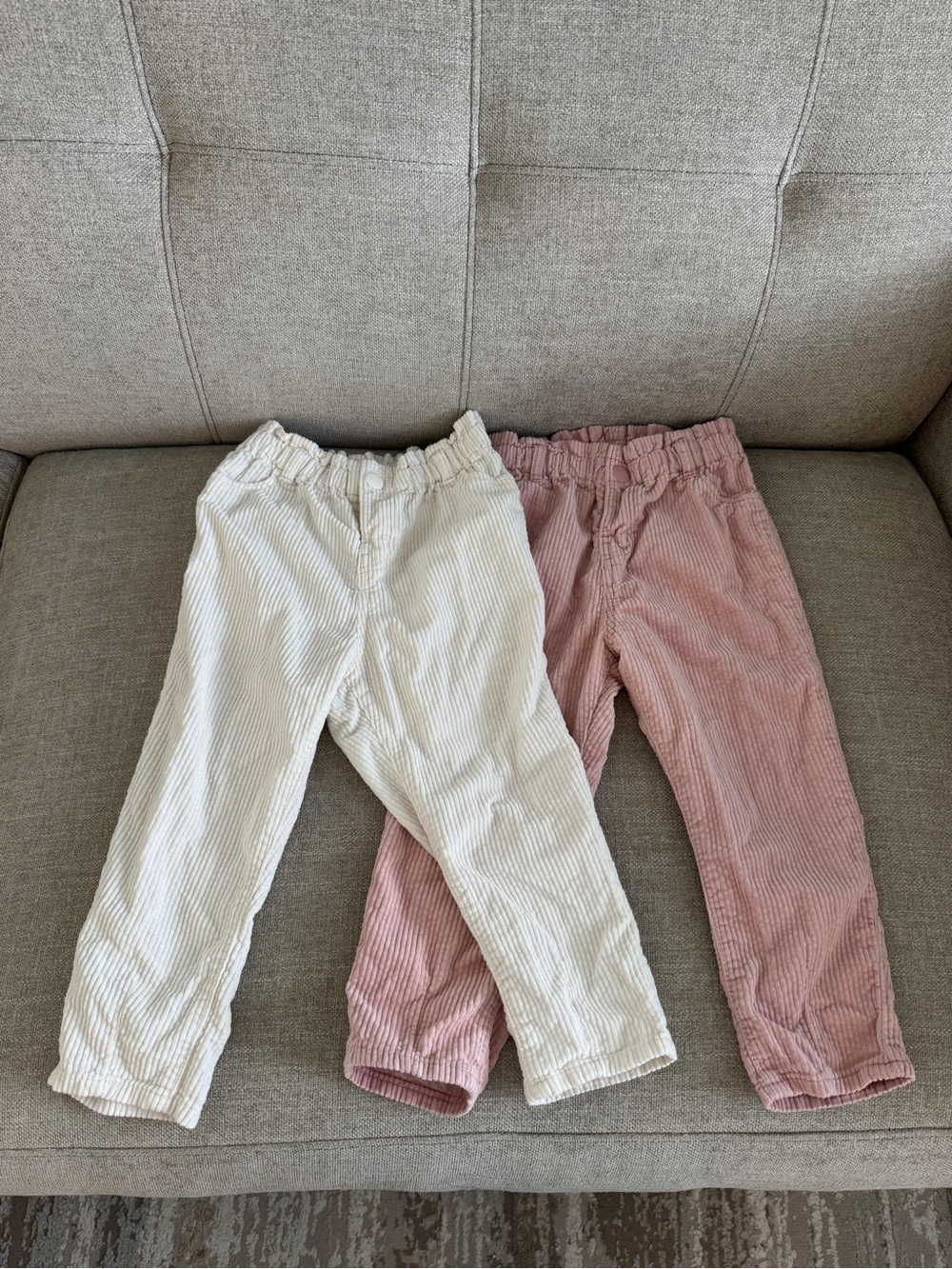 H&M Toddler Girls 3T pants bundle Corduroy Toddler girls pants